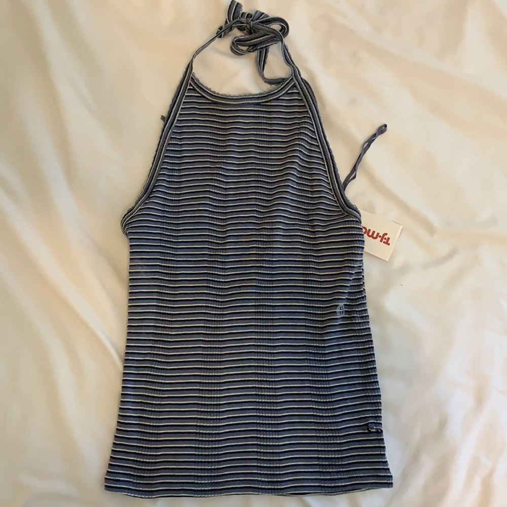 Open Back Tank Top